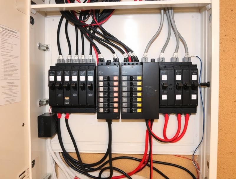 200-amp panel upgrade installation